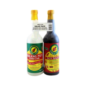 Marca Pina Value Pack (soy sauce 750ml + vinegar 750ml)