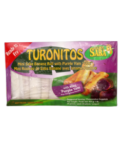 Golden Saba Frozen Banana Rolls with Ube 454g