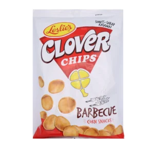 Leslies Clover Chips BBQ 85g