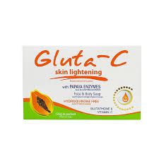 GLUTA-C PAPAYA Skin Lightening & Brightening Soap 135g