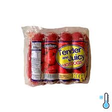 Mandeys Tender and Juicy Cheese Hotdog