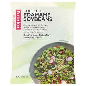 Yutaka Shelled Edamame Soybeans 500g