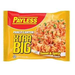 Payless Pancit Canton Xtra Big SWEET & SPICY Flavor 125g