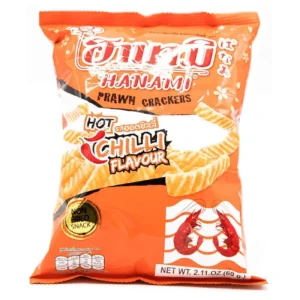 Hanami Prawn Crackers - Hot Chilli 60g